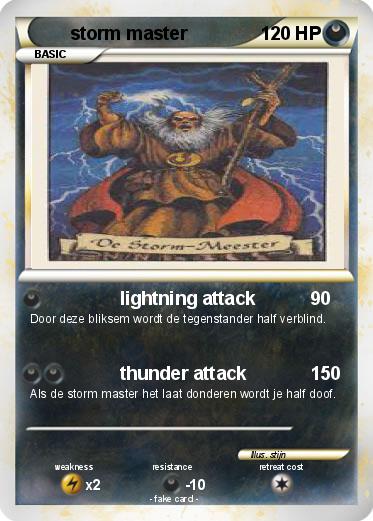 Pokemon storm master