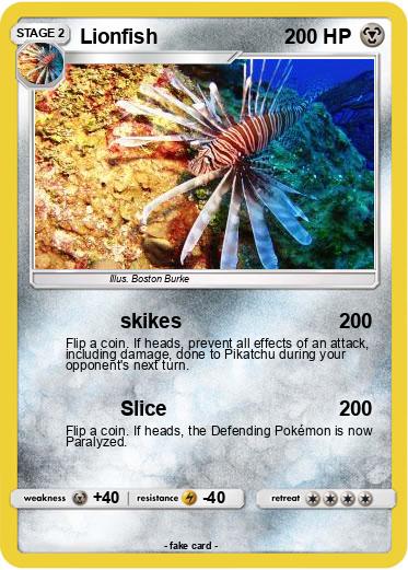 Pokemon Lionfish