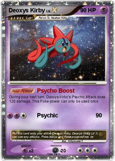 Pokemon Deoxys Kirby