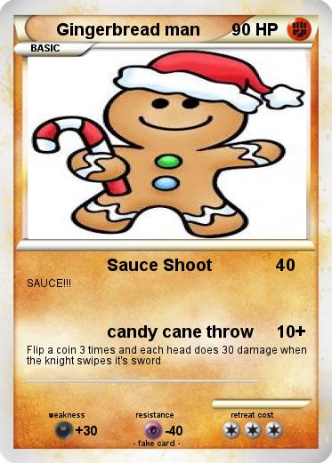 Pokemon Gingerbread man