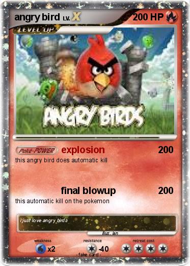Pokemon angry bird