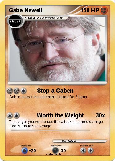 Pokemon Gabe Newell