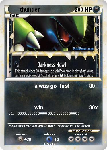 Pokemon thunder