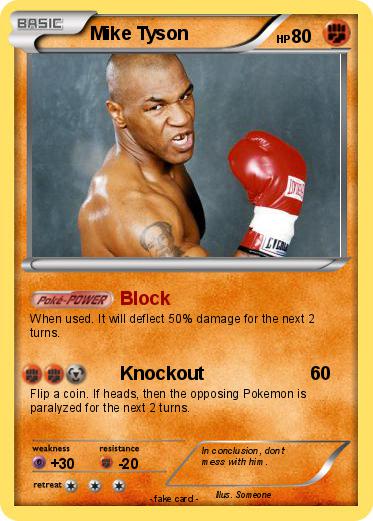 Pokemon Mike Tyson