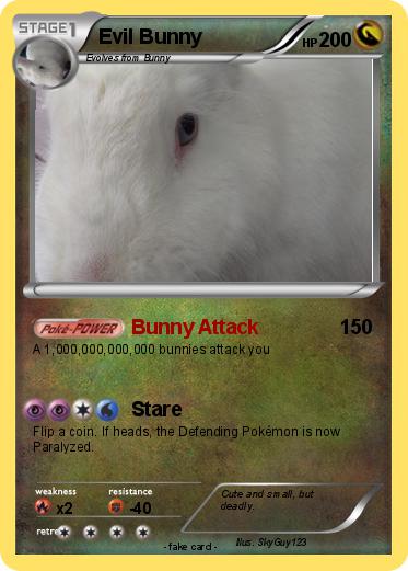 Pokemon Evil Bunny