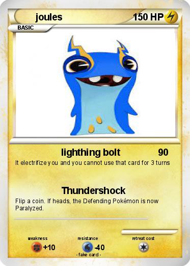 Pokemon joules