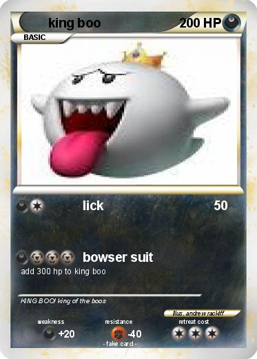 Pokemon king boo
