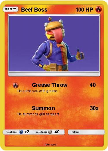 Pokemon Beef Boss
