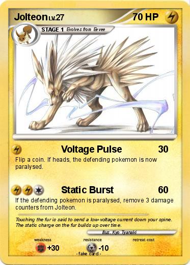 Pokemon Jolteon