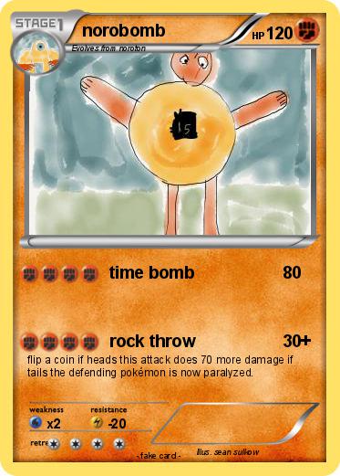 Pokemon norobomb