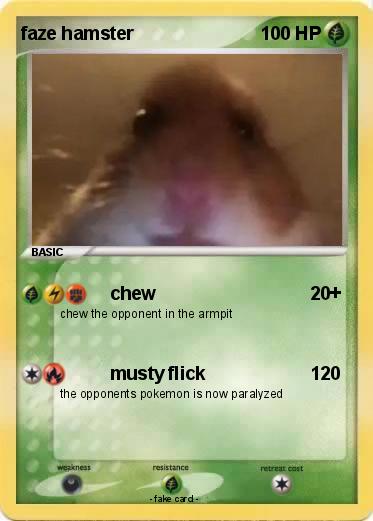 Pokemon faze hamster