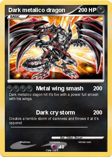 Pokemon Dark metalico dragon