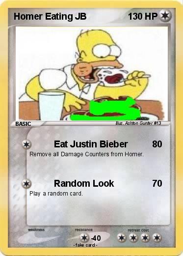 Pokemon Homer Eating JB