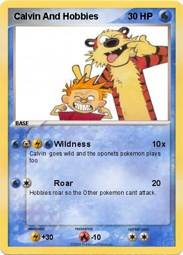 Pokemon Calvin And Hobbies