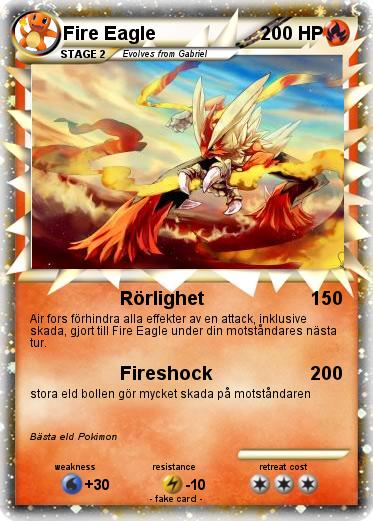 Pokemon Fire Eagle