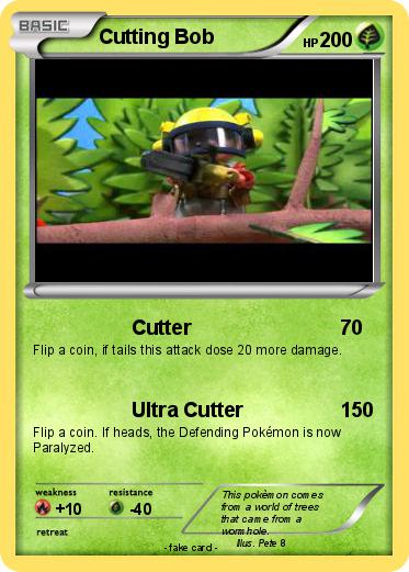 Pokemon Cutting Bob
