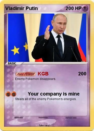 Pokemon Vladimir Putin