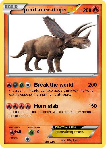 Pokemon pentaceratops