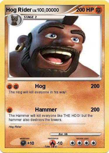 Pokemon Hog Rider
