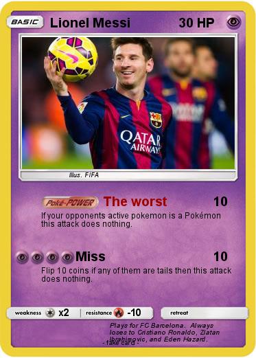 Pokemon Lionel Messi
