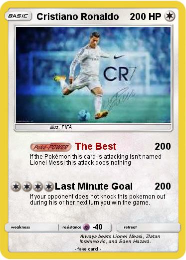 Pokemon Cristiano Ronaldo