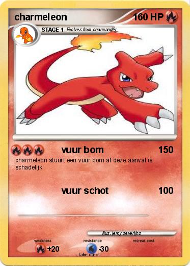 Pokemon charmeleon