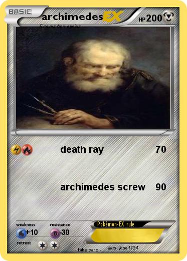 Pokemon archimedes