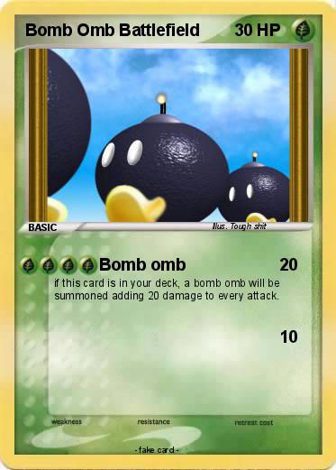 Pokemon Bomb Omb Battlefield