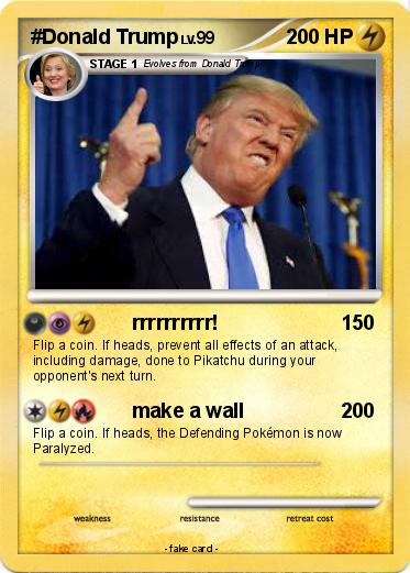 Pokemon #Donald Trump