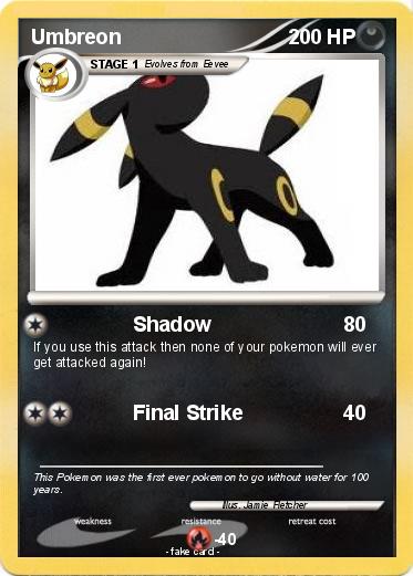 Pokemon Umbreon