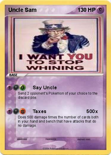 Pokemon Uncle Sam
