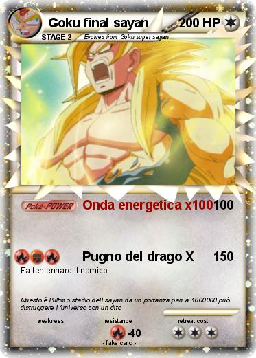 Pokemon Goku final sayan
