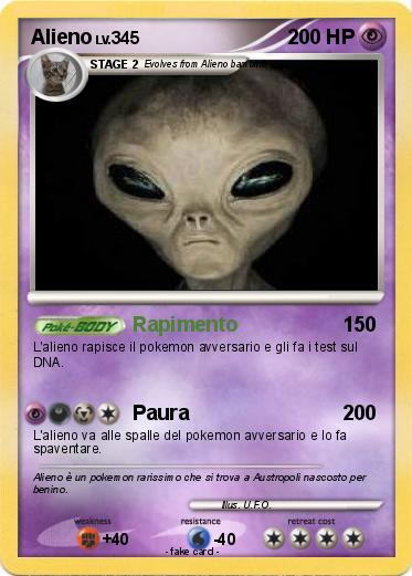 Pokemon Alieno Pokemon Alieno