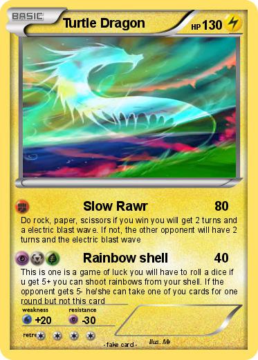 Pokemon Turtle Dragon