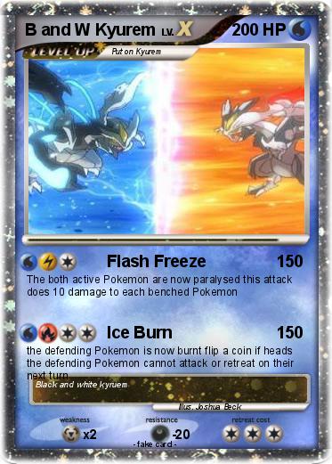 Pokemon B and W Kyurem