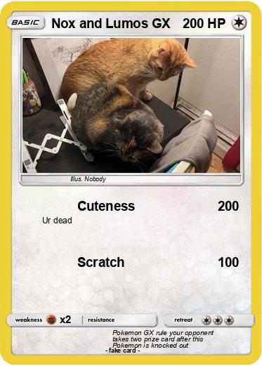 Pokemon Nox and Lumos GX
