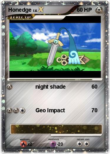 Pokemon Honedge