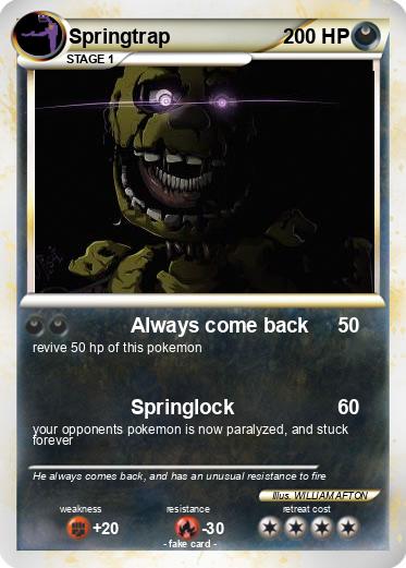 Pokemon Springtrap