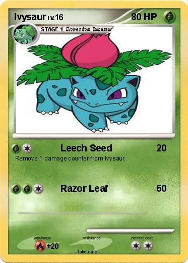 Pokemon Ivysaur
