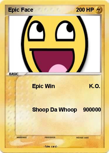 Pokemon Epic Face