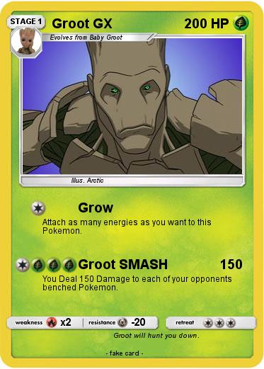 Pokemon Groot GX