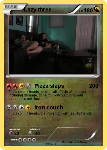 Pokemon Lazy three
