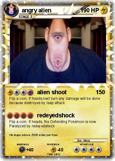 Pokemon angry alien