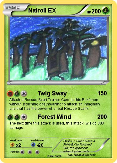 Pokemon Natroll EX