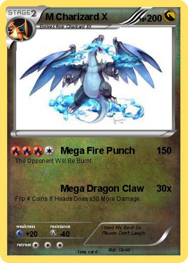 Pokemon M Charizard X