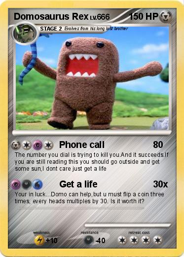 Pokemon Domosaurus Rex