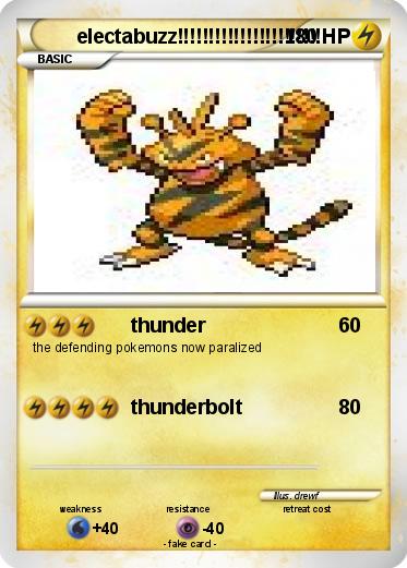 Pokemon electabuzz!!!!!!!!!!!!!!!!!!!!!!!!