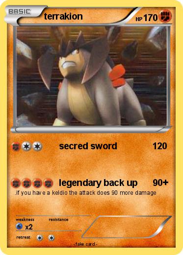 Pokemon terrakion