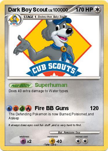 Pokemon Dark Boy Scout