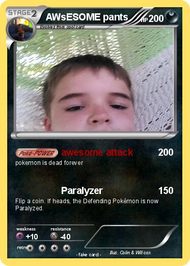 Pokemon AWsESOME pants